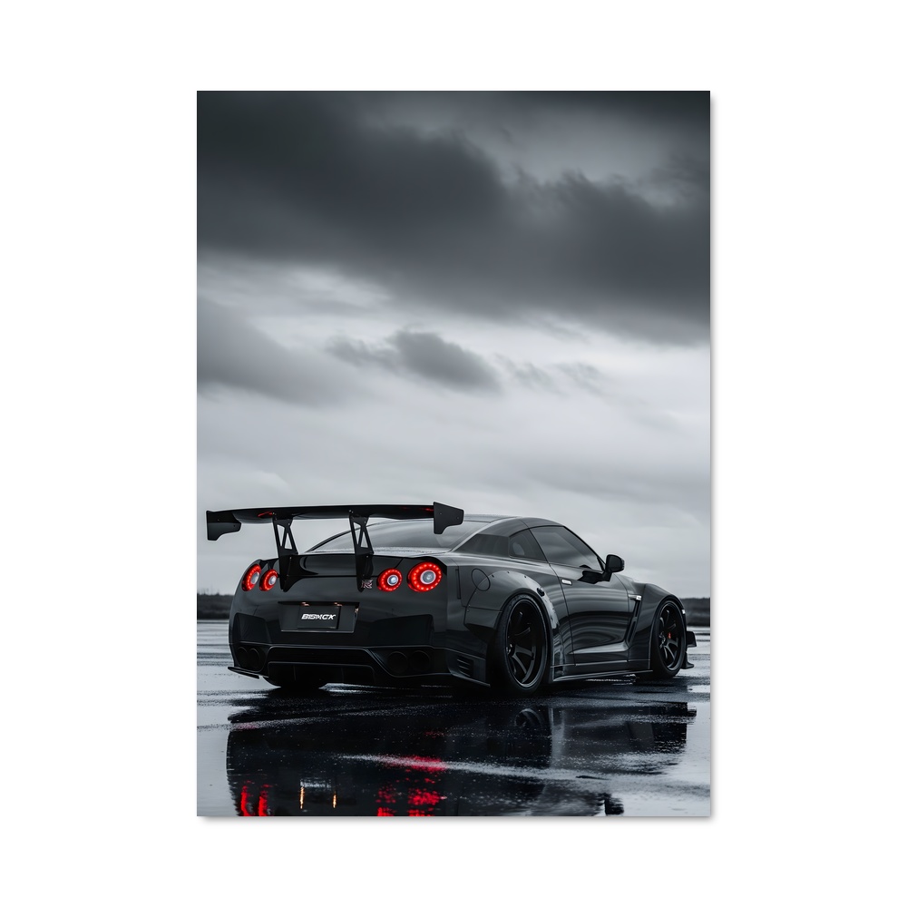 Poster exceptionnel Nismo Gt-r